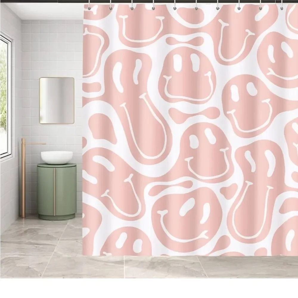 Retro Hippie Shower Curtain for Bathroom,60s 70s Colorful Vintage Shower…